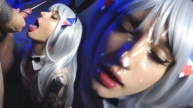 Гавр Гура превратилась в похотливую девушку-зайку - Sunako_Kirishiki