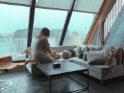 Preview 1 of Using Her Whenever I Want - Balcony Sex [Real Life]