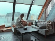 Preview 3 of Using Her Whenever I Want - Balcony Sex [Real Life]
