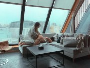 Preview 6 of Using Her Whenever I Want - Balcony Sex [Real Life]