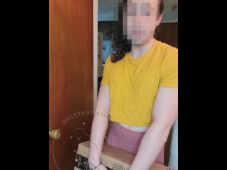 Trans Delivery Girl Sucks your Cock TRAILER