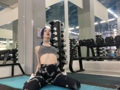 He was watching me do yoga🥵