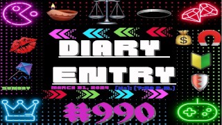 🇷🇼🇷🇺Diary⛎💛Entry🗜️🌁{#990}🥘🤢