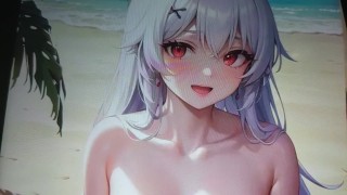 Sex in the beach Girl Naked wants Jizz Tribute