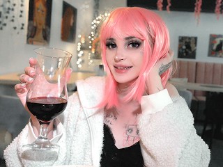 レストランで友人とセックスするために酒を飲む 4K - Pinkloving 💖