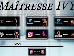 #754 - Nettoies la salive sur mes cuissardes loser 4K