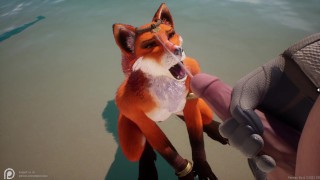 WildLife - Max en Frank neuken met een Foxy - Furry Hentai