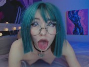 Preview 2 of Alyssa Kasatka doing ahegao and asks to feed her cum!