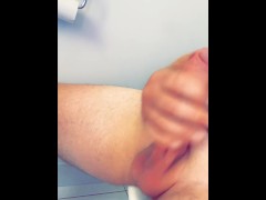 Pulling my Aussie dick