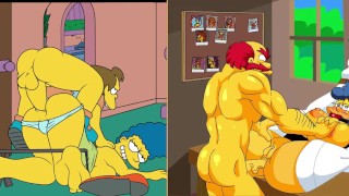 Collection Of Marge Simpsons Pornographic Cartoons Xxx