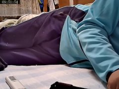 Japanese male masturbation blue trackies 2 relaxing daily life
