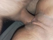 Preview 4 of She has a vagina so tight and delicious that I love it, cute slim Latina eats it all