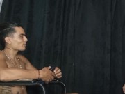 Preview 4 of MY BROTHER IS IN A WHEELCHAIR AND NEEDS HELP WITH HIS DICK - homemade sex with my horny stepbrother