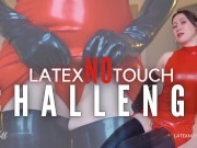 Preview 1 of TEASER latex no touch challenge joi rubber mistress latexnchill