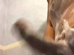 Soapy Cock Play in Shower