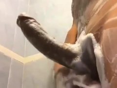 Soapy Cock Play in Shower
