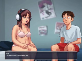 Summertime Saga Porn Game Best Sex Scenes [18+] Aqua , Judith , June Sex Scenes
