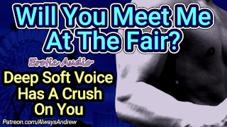 [M4F] Will me conhece no Fair? [Áudio erótico] [18+] [Voz suave e profunda e sexy]