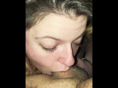 Ball’s deep in sexy step daughters throat