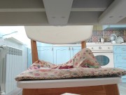 I saw my stepsister lying without panties 💦