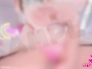 Preview 2 of Busty girl's titty fuck masturbation [ASMR] Japanese Makoto