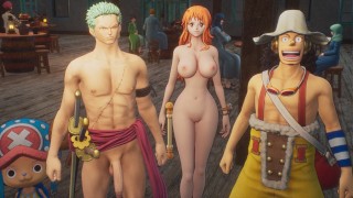 One Piece Odyssey Nude Mod Installed Game Play [part 10] Porn game play [18+] Sex game