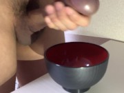 Preview 3 of 精子でチョコを作る Making chocolate with sperm