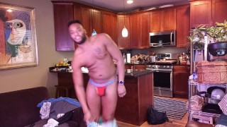 STRIPTEASE! Kennie Jai strips and cums for you!