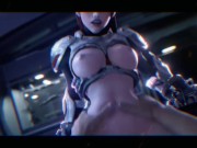 Preview 3 of Overwatch Pink Girl Gets Creampie Inside Pussy!