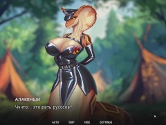 Humans are not that against Lizardwomen An ancient Russian beauty has sex with a furry lizard