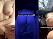 College Girls Snapchat Compilation of Dirty Fucking TRIPLE SCREEN ...