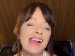 Student MILF catches you perving!