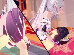 Honkai Impact - Kiana HoF Sex Compilation - Screenshot 13 of 16 - Nude