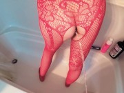 Preview 2 of Fishnet piss on piss