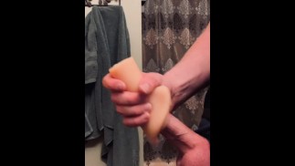 Толстый белый член