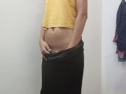 Preview 4 of Skinny Indian Camgirl With Puffy Nipples