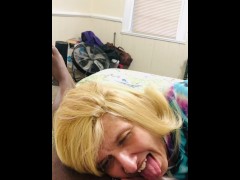 She can suck a a golf ball through a freakin water hose! How a king suppose to get sucked off!🐐🤯💯🍾😳