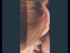 Минет с окончанием в ротик.