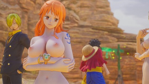 One Piece Odyssey Nude Mod Installed Game Play [part 16] Porn game play [18+] Sex game