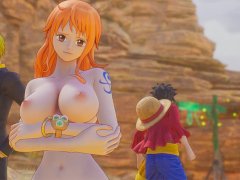 One Piece Odyssey Nude Mod Installed Game Play [part 16] Porn game play [18+] Sex game