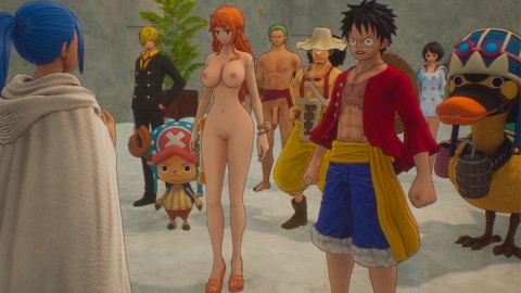 One Piece Odyssey Nude Mod Installed Game Play [part 21] Porn game play [18+] Sex game