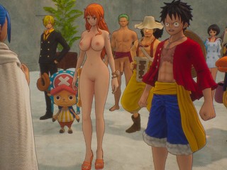 One Piece Odyssey Nude Mod Installed Game Play [part 21] Porn game play [18+] Sex game Video