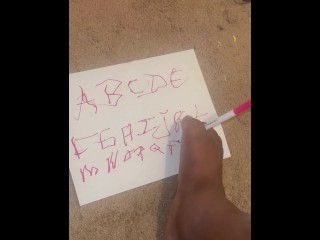 FOOT ALPHABET Video