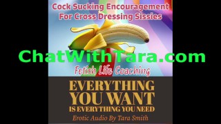 Positivo Pompino Incoraggiamento Per Crossdressing Sissy Gaybois Erotico Audio Da Tara Smith Fetish