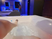 Preview 1 of Motel Maid Fucks on the Jacuzzi for 20 Bucks