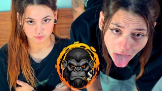 My STEP-SISTER steals my clothes and has to PAY - 4K / CREAMPIE / Ft. Albx09