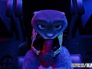 Zootopia Date ended with Creampie Furry Porn Animation Video