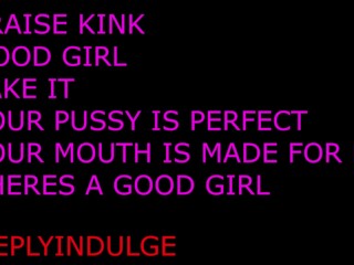 praising kink audio joi daddy talking dirty to you and praising you Video