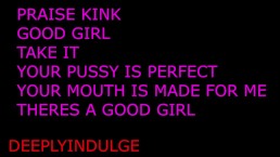 Восхваляя Kink Audio Joi Daddy Talking Dirty с тобой и восхваляя тебя