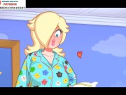 Preview 4 of Futanari Princess Peach Fucked And Getting Creampie Futa Hentai Lesbian Animation 4K 60FPS